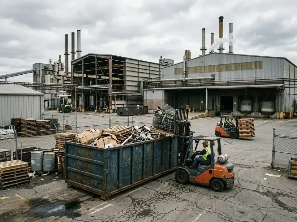industrial-factory-scrap-conta-003 — frequently asked questions, Cheap Roll-off Dumpster Rentals in Farr West, UT